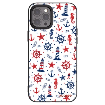Picasee silikonski črni ovitek za Apple iPhone 12 Pro Max - Sailor Vibes