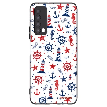 Picasee silikonski črni ovitek za Huawei P Smart 2021 - Sailor Vibes