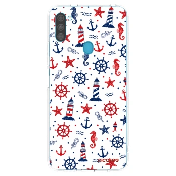 Picasee silikonski prozorni ovitek za Samsung Galaxy M11 - Sailor Vibes