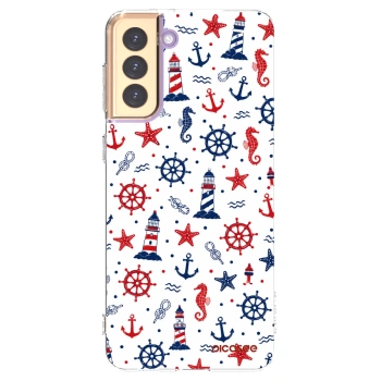Picasee silikonski prozorni ovitek za Samsung Galaxy S21+ 5G G996F - Sailor Vibes