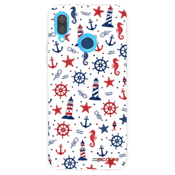 Picasee silikonski prozorni ovitek za Huawei P20 Lite - Sailor Vibes