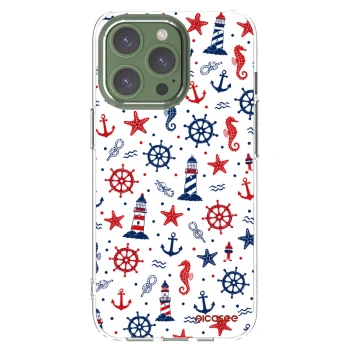 Picasee silikonski prozorni ovitek za Apple iPhone 13 Pro - Sailor Vibes