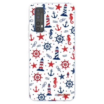 Picasee silikonski prozorni ovitek za Realme 7 - Sailor Vibes