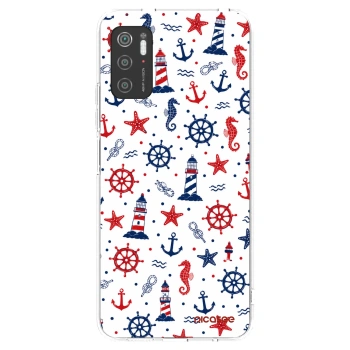 Picasee silikonski prozorni ovitek za Xiaomi Poco M3 Pro 5G - Sailor Vibes
