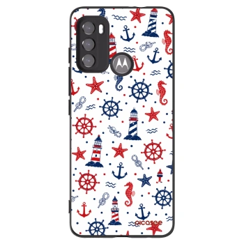 Picasee silikonski črni ovitek za Motorola Moto G60 - Sailor Vibes