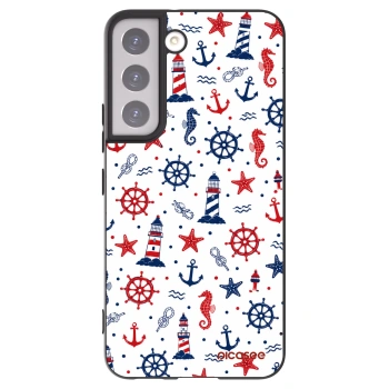 Picasee silikonski črni ovitek za Samsung Galaxy S22 5G - Sailor Vibes
