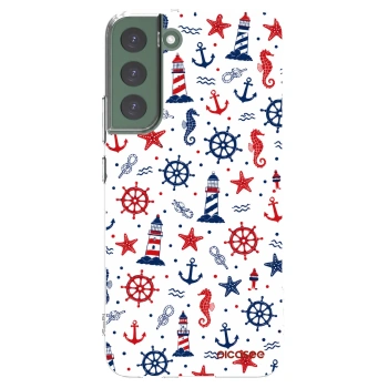 Picasee silikonski prozorni ovitek za Samsung Galaxy S22+ 5G - Sailor Vibes