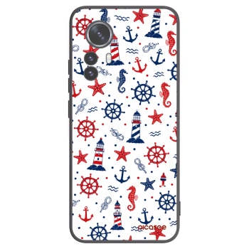 Picasee silikonski črni ovitek za Xiaomi 12 Pro - Sailor Vibes