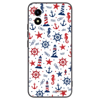 Picasee silikonski črni ovitek za Vivo Y01 - Sailor Vibes