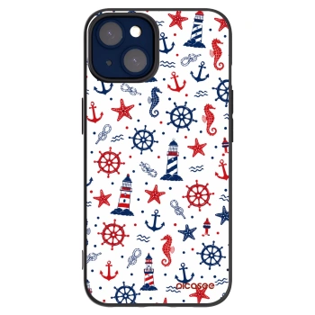 Picasee silikonski črni ovitek za Apple iPhone 14 - Sailor Vibes