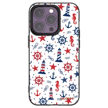 Picasee silikonski črni ovitek za Apple iPhone 14 Pro - Sailor Vibes