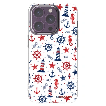 Picasee silikonski prozorni ovitek za Apple iPhone 14 Pro - Sailor Vibes