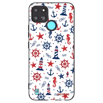 Picasee silikonski črni ovitek za Realme C21Y - Sailor Vibes
