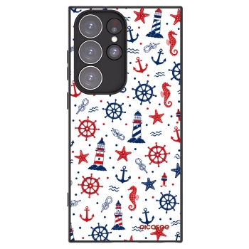 Picasee silikonski črni ovitek za Samsung Galaxy S23 Ultra 5G - Sailor Vibes