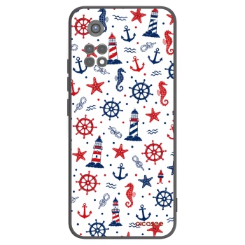 Picasee silikonski črni ovitek za Xiaomi Redmi Note 11S 5G - Sailor Vibes