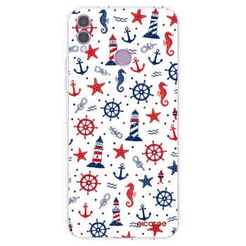 Picasee silikonski prozorni ovitek za Honor 8X - Sailor Vibes