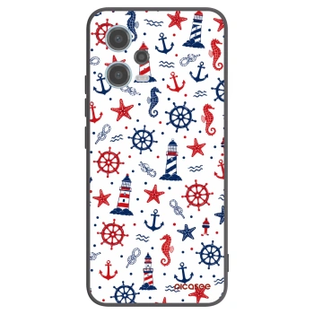 Picasee silikonski črni ovitek za Xiaomi Redmi Note 12 5G - Sailor Vibes