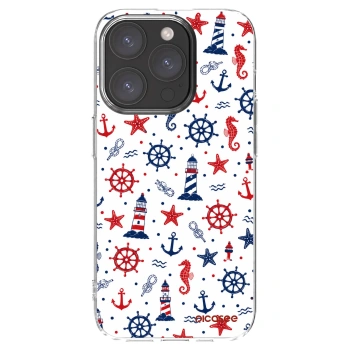Picasee silikonski prozorni ovitek za Apple iPhone 15 Pro - Sailor Vibes