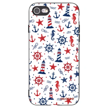 Picasee silikonski črni ovitek za Apple iPhone 7 - Sailor Vibes
