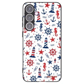 Picasee silikonski črni ovitek za Samsung Galaxy S24+ S926B 5G - Sailor Vibes