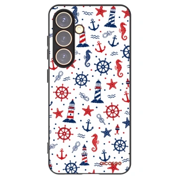 Picasee silikonski črni ovitek za Samsung Galaxy S24 S921B 5G - Sailor Vibes