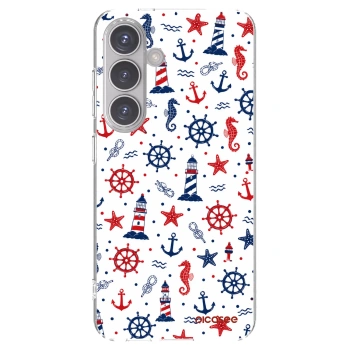 Picasee silikonski prozorni ovitek za Samsung Galaxy S24 S921B 5G - Sailor Vibes