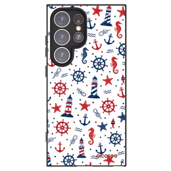 Picasee silikonski črni ovitek za Samsung Galaxy S24 Ultra S928B 5G - Sailor Vibes