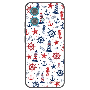 Picasee silikonski črni ovitek za Motorola Edge 40 Neo - Sailor Vibes