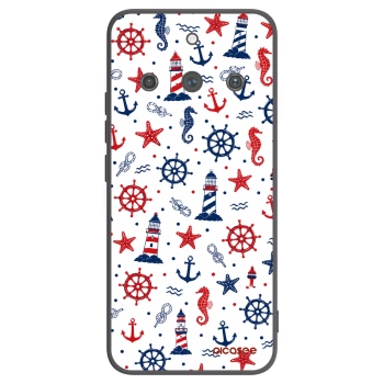 Picasee silikonski črni ovitek za Realme 11 Pro+ - Sailor Vibes