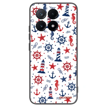 Picasee silikonski črni ovitek za Xiaomi Poco X6 Pro - Sailor Vibes