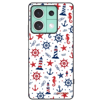 Picasee silikonski črni ovitek za Xiaomi Redmi Note 13 5G - Sailor Vibes