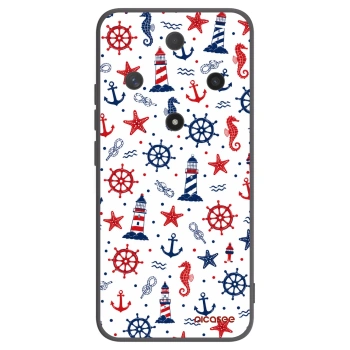 Picasee silikonski črni ovitek za Honor Magic6 Lite 5G - Sailor Vibes