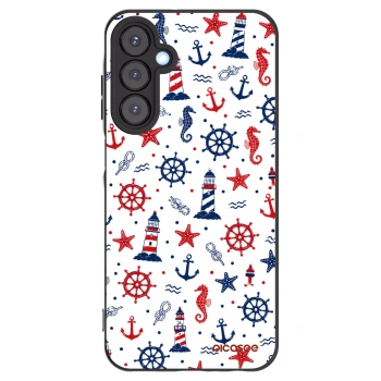 Picasee silikonski črni ovitek za Samsung Galaxy A25 A256B 5G - Sailor Vibes
