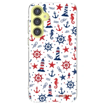 Picasee silikonski prozorni ovitek za Samsung Galaxy A35 5G A356B - Sailor Vibes