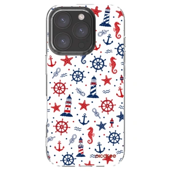 Picasee silikonski prozorni ovitek za Apple iPhone 16 Pro - Sailor Vibes