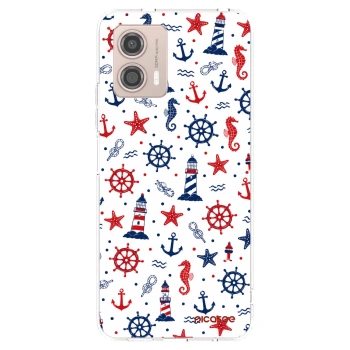Picasee silikonski prozorni ovitek za Motorola Moto G53 5G - Sailor Vibes
