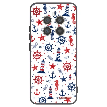 Picasee silikonski črni ovitek za Realme 12 Pro 5G - Sailor Vibes