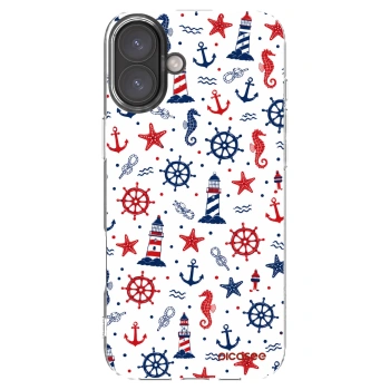 Picasee silikonski prozorni ovitek za Apple iPhone 16 Plus - Sailor Vibes