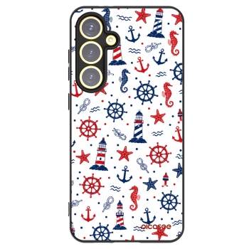 Picasee silikonski črni ovitek za Samsung Galaxy S24 FE S721B - Sailor Vibes