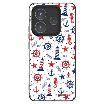 Picasee silikonski črni ovitek za Xiaomi Redmi Note 14 5G - Sailor Vibes