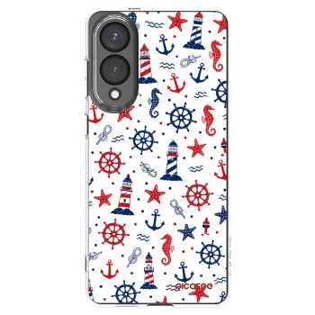 Picasee silikonski prozorni ovitek za Samsung Galaxy S25 Edge 5G - Sailor Vibes