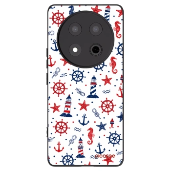 Picasee silikonski črni ovitek za Honor Magic7 Lite 5G - Sailor Vibes