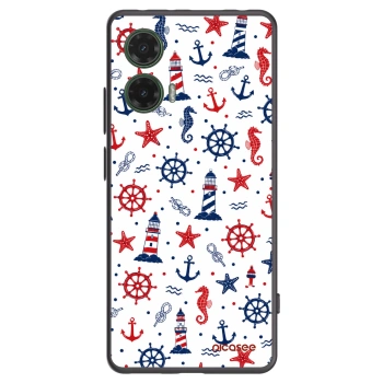 Picasee silikonski črni ovitek za Motorola Moto G35 5G - Sailor Vibes