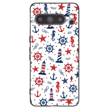 Picasee silikonski črni ovitek za Google Pixel 8 Pro - Sailor Vibes