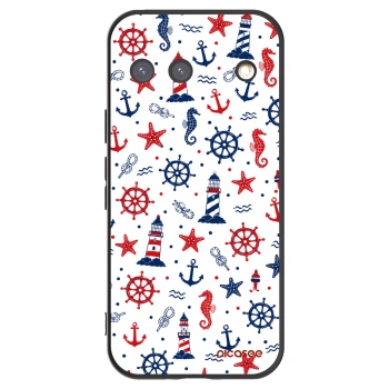 Picasee silikonski črni ovitek za Google Pixel 9 - Sailor Vibes