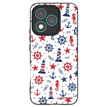 Picasee silikonski črni ovitek za Honor 400 Lite 5G - Sailor Vibes