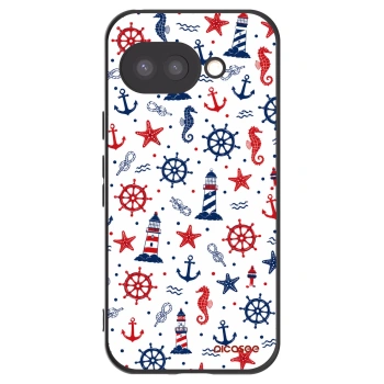 Picasee silikonski črni ovitek za Google Pixel 9a - Sailor Vibes