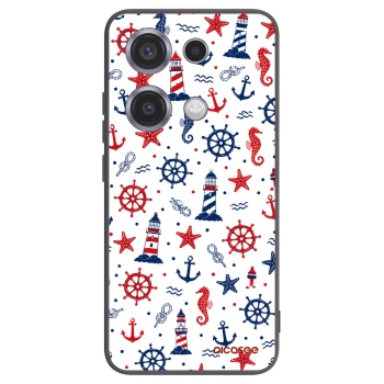 Picasee silikonski črni ovitek za Xiaomi Redmi Note 14S - Sailor Vibes