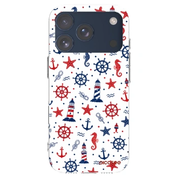 Picasee silikonski prozorni ovitek za Apple iPhone 17 Pro - Sailor Vibes