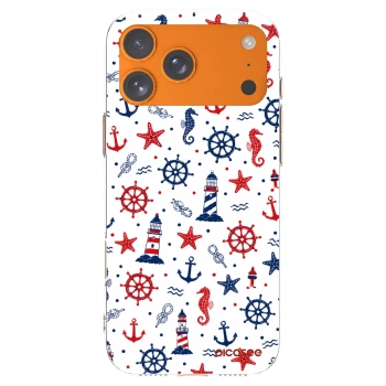 Picasee silikonski prozorni ovitek za Apple iPhone 17 Pro Max - Sailor Vibes